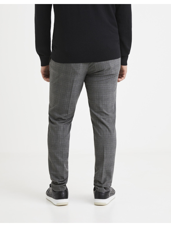 Celio Celio Volouis2 Sive karirane hlače