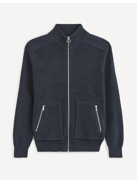 Celio Tamnoplava Celio Vezipper osnovna majica