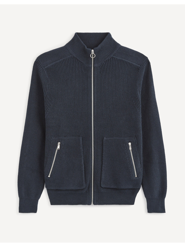 Celio Tamnoplava Celio Vezipper osnovna majica