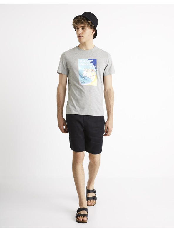 Celio Celio Cevinta Monte Carlo siva pamučna majica