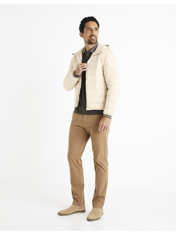 Celio Celio Cedotml siva muška polo majica s dugim rukavima