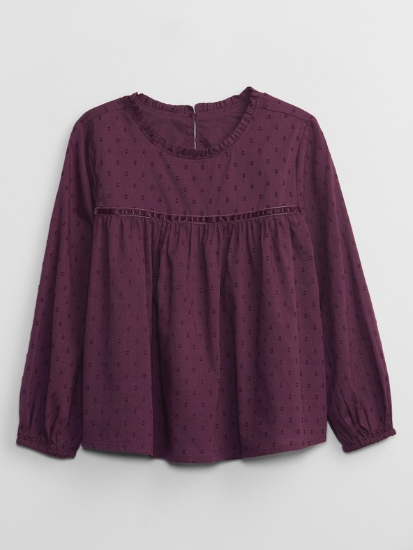 GAP Dječja nabrana bluza GAP