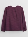 GAP Dječja nabrana bluza GAP