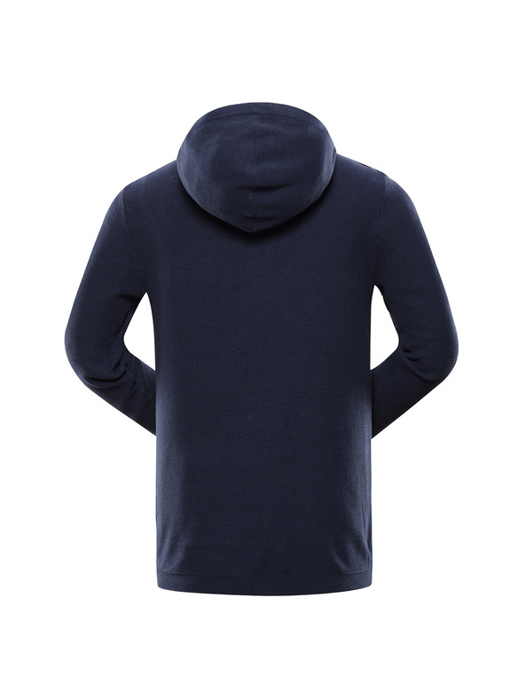 NAX Tamnoplavi muški pulover s kapuljačom NAX Polin