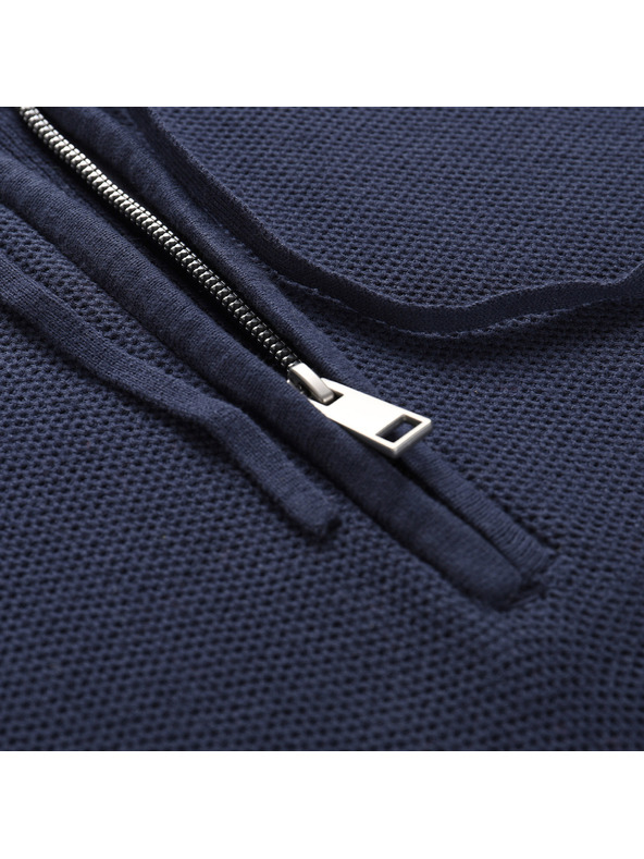 NAX Tamnoplavi muški pulover s kapuljačom NAX Polin