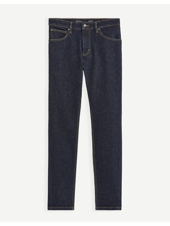 Celio Tamnoplave muške slim fit traperice Celio Bonew25t