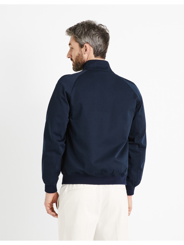 Celio Tamnoplava muška Celio Ducotone jakna na patentni zatvarač