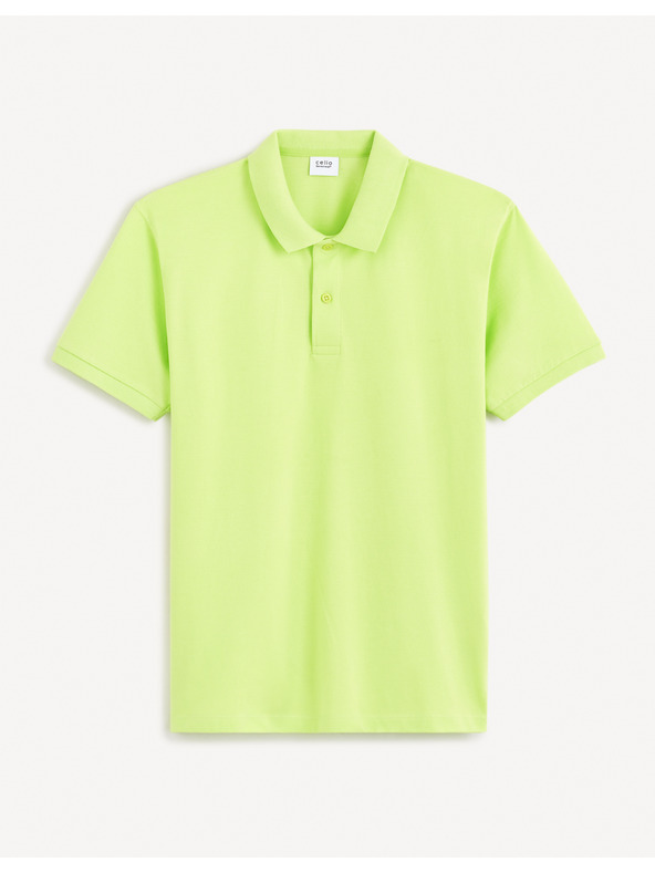 Celio Celio Teone svijetlo zelena muška polo majica