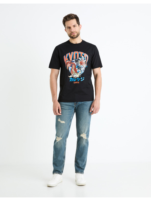 Celio Plave muške slim fit traperice Celio Fostroy