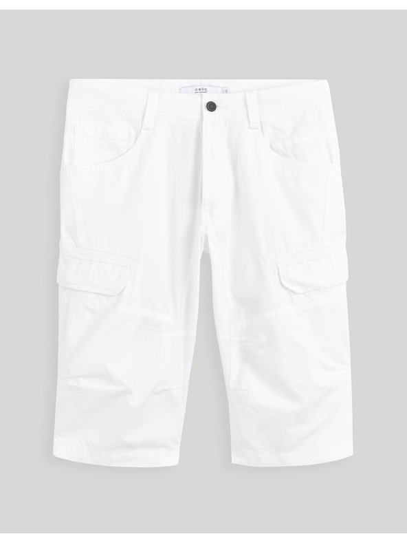 Celio Celio Bocourtbm1 bijele muške kratke hlače