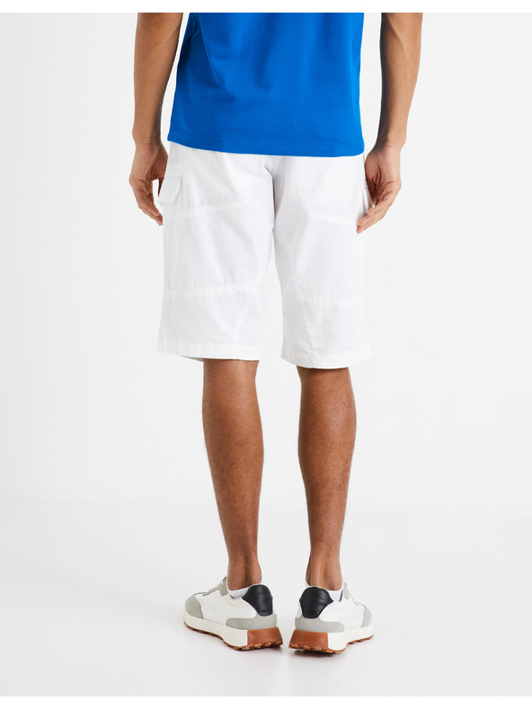 Celio Celio Bocourtbm1 bijele muške kratke hlače