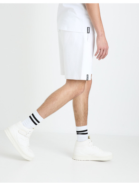 Celio Celio Fortnite bijele muške trenirke