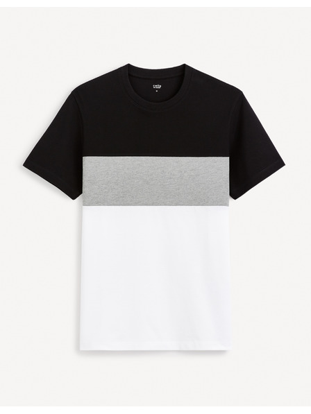 Celio Bijelo-crna Celio Febloc muška majica