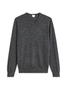 Celio Celio Semeriv tamno sivi muški vuneni džemper