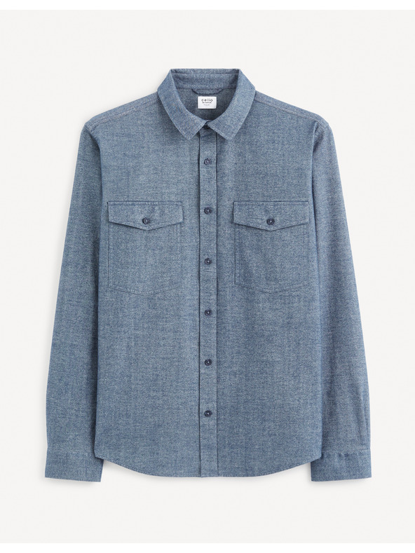 Celio Plava muška majica Celio Fadotex