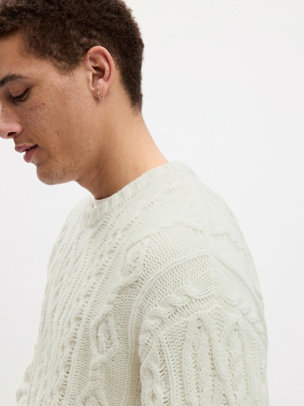 GAP Pleteni pulover s примјесом vune GAP