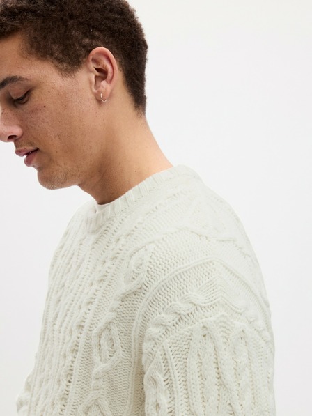 GAP Pleteni pulover s примјесом vune GAP