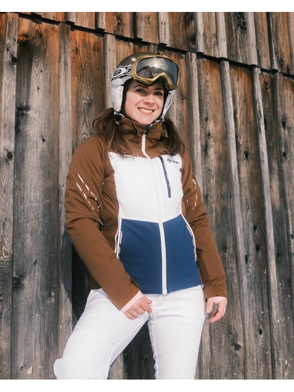 Kilpi Smeđa ženska zimska jakna Kilpi Valera-W