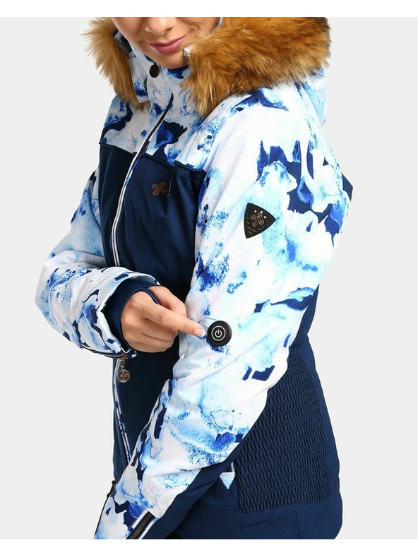 Kilpi Tamnoplava ženska grijana skijaška jakna Kilpi Lena-W