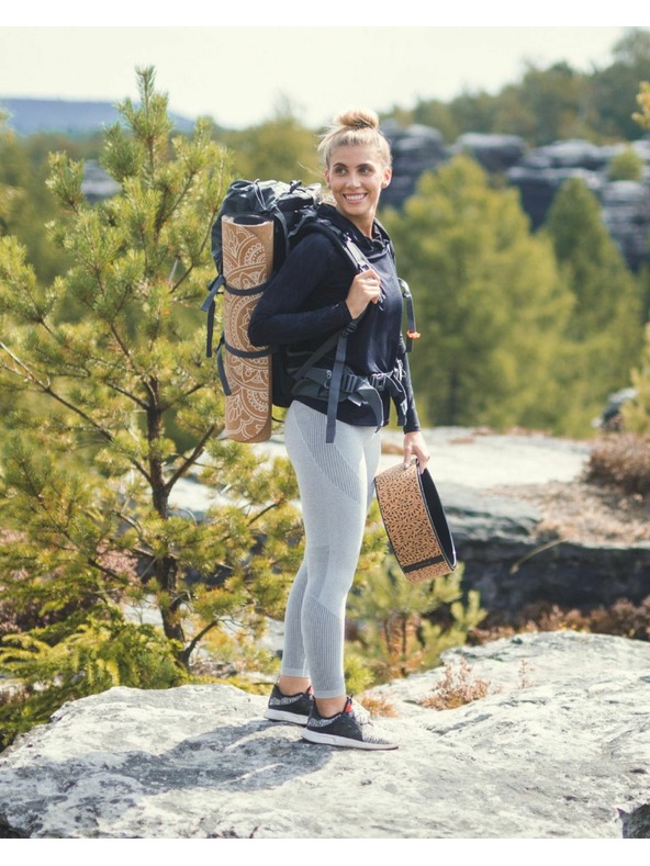 Kilpi Svijetlo sive ženske sportske tajice Kipi SEAMIO