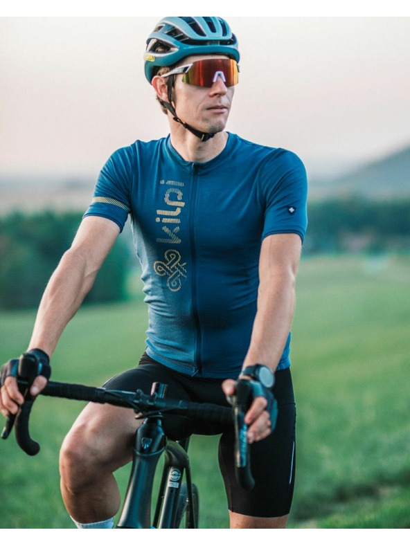 Kilpi Tamnoplava muška sportska majica s printom Kilpi PETRANA