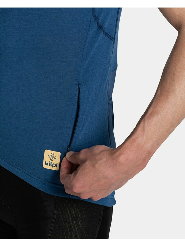 Kilpi Tamnoplava muška sportska majica s printom Kilpi PETRANA