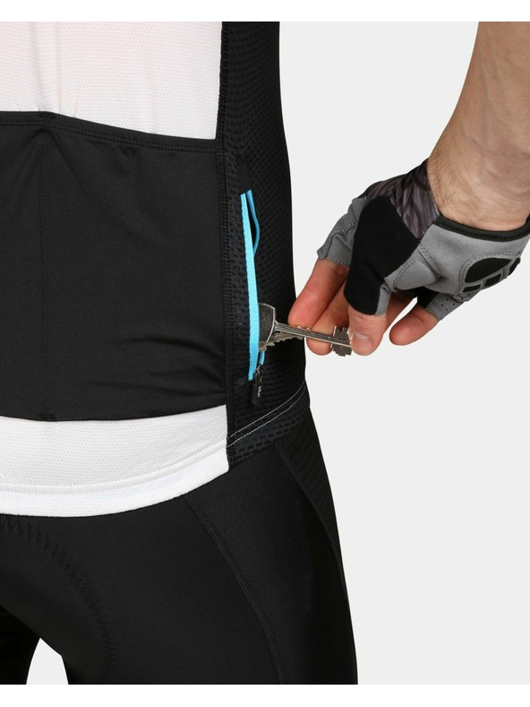 Kilpi Bijela muška sportska majica s patentnim zatvaračem Kilpi RIVAL