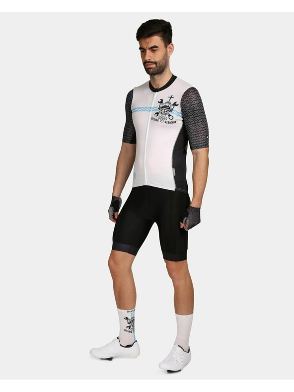 Kilpi Bijela muška sportska majica s patentnim zatvaračem Kilpi RIVAL