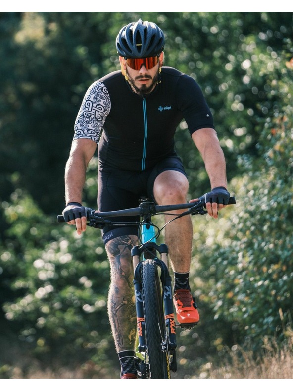 Kilpi Crna muška sportska majica s patentnim zatvaračem Kilpi PICARD