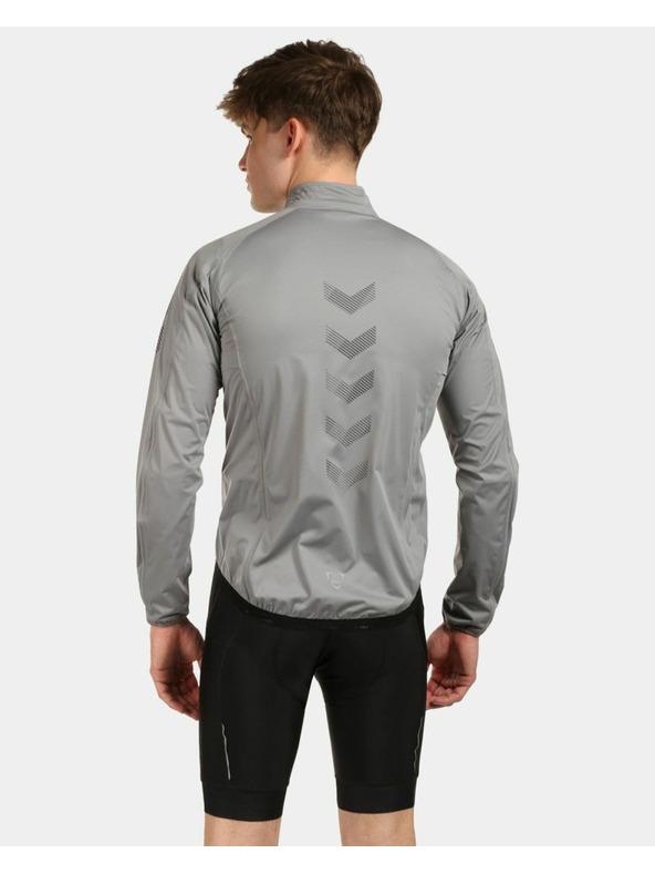 Kilpi Svijetlo siva muška biciklistička jakna Kilpi Rainar-M