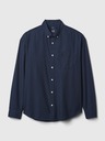 GAP Oversize oxford košulja s logom GAP