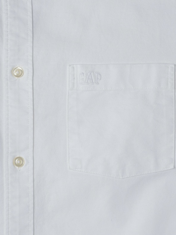 GAP Oversize oxford košulja s logom GAP