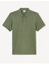 Celio Zelena muška polo majica Celio Jevrait