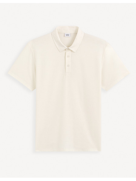 Celio Krem muška polo majica Celio Gebruma