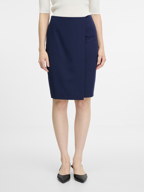 Orsay Tamnoplava ženska uska suknja ORSAY