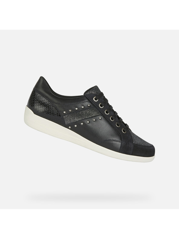 Geox Crne ženske tenisice Geox Myria