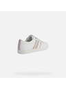 Geox Bijele djevojčinske tenisice Geox Kathe