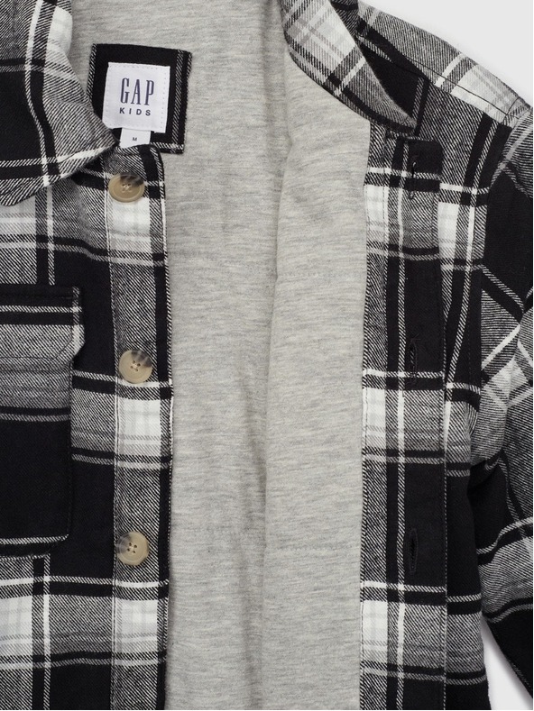 GAP Dječja flanelna košulja jakna GAP
