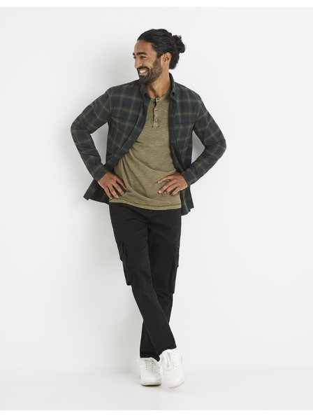 Celio Crne hlače Celio Vocaskin