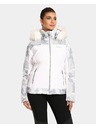 Kilpi Bijela ženska grijana skijaška jakna Kilpi Lena-W