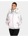 Kilpi Bijela ženska grijana skijaška jakna Kilpi Lena-W