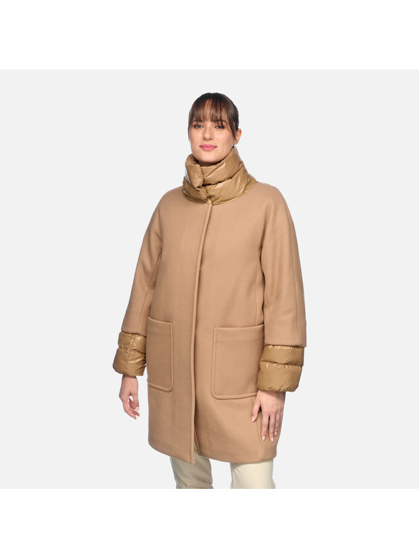 Geox Smeđi ženski kaput Geox Diamanta