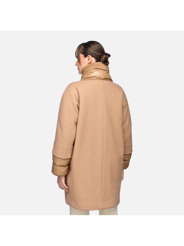 Geox Smeđi ženski kaput Geox Diamanta