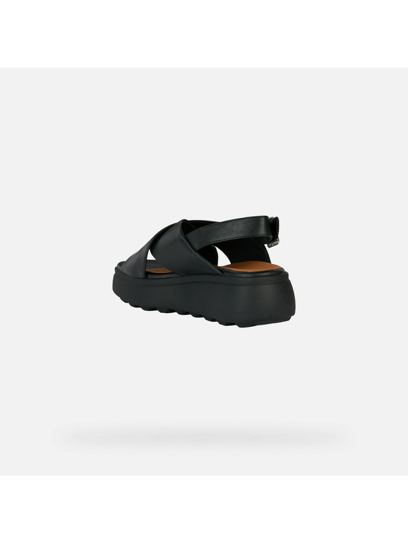 Geox Crni ženski sandali Geox Spherica EC4.1 S