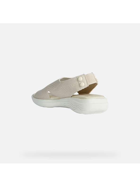 Geox Bijeli ženski sandali Geox Spherica Ec5