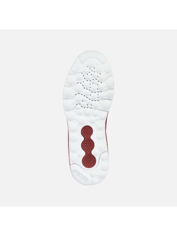 Geox Tamno crvene tenisice za muškarce Geox Spherica actif