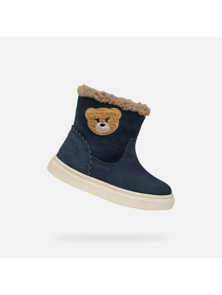 Geox Tamno plava djevojačka zimska obuća Geox Nashik