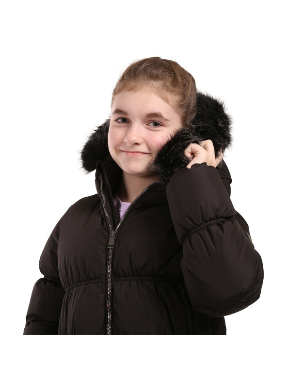 NAX Dječji kaput hi-therm nax NAX MONO crni