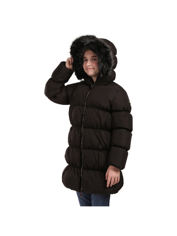 NAX Dječji kaput hi-therm nax NAX MONO crni