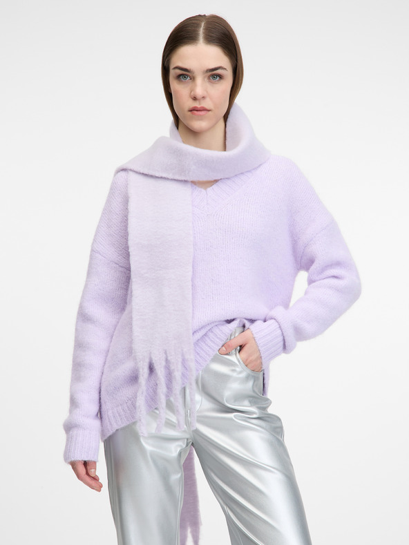 Orsay Svijetloljubičasti šal ORSAY